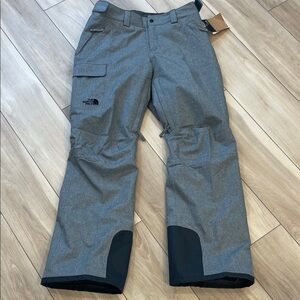 New The North Face Charcoal Winter snow Pants
